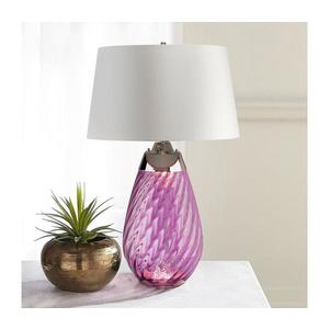 Elstead LENA-TL-L-PLUM-OWSS-LED Stol. lampa LENA 1xE27/40W/230V 74cm ružová/biela LENA-TL-L-PLUM-OWSS vyobraziť