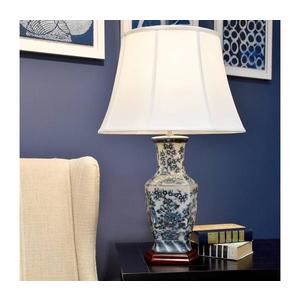 Elstead MODRÁ-HEX-TL - Stolná lampa MODRÁ HEX 1xE27/60W/230V BLUE-HEX-TL vyobraziť