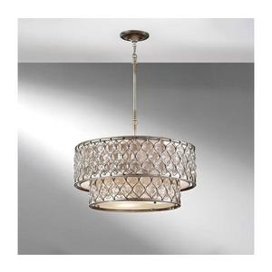 Elstead Feiss FE-LUCIA-P-E-2TR - Luster na tyči LUCIA 6xE27/60W/230V FE-LUCIA-P-E-2TR vyobraziť