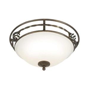 Elstead PB-F-A-BLK-GOLD - Stropné svietidlo PEMBROKE 2xE27/60W/230V PB-F-A-BLK-GOLD vyobraziť