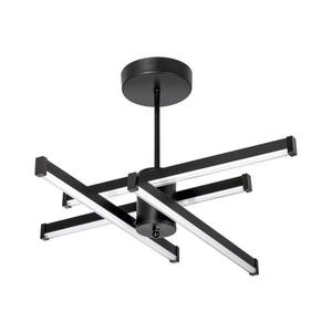 LED Luster na tyči 4xLED/10W/230V 3000-6500K pr. 68 cm čierna W-YH1359/4 vyobraziť