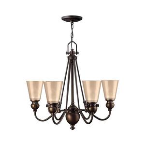 Elstead Hinkley HK-MAYFLOWER6 - Luster na reťazi MAYFLOWER 6xE27/60W/230V HK-MAYFLOWER6 vyobraziť
