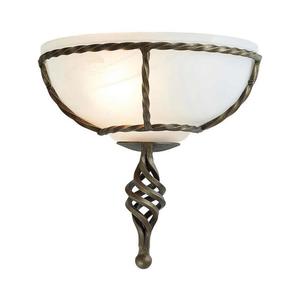 Elstead PB-WU-BLK-GOLD - Nástenné svietidlo PEMBROKE 1xE27/60W/230V PB-WU-BLK-GOLD vyobraziť