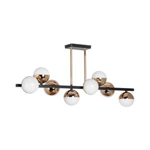 LED Luster na tyči 8xLED/7W/230V zlatá/čierna W-N4186/8 vyobraziť