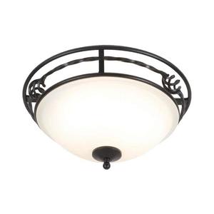 Elstead PB-F-A-BLACK - Stropné svietidlo PEMBROKE 2xE27/60W/230V PB-F-A-BLACK vyobraziť