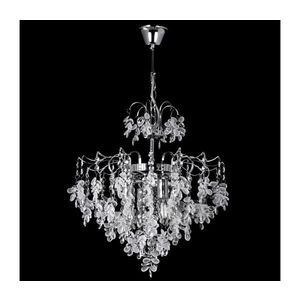 Luster na reťazi 4xE14/60W/230V pr. 40 cm lesklý chróm W-E2663/4 vyobraziť