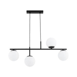 Luster na lanku LUNA 4xE14/10W/230V čierna 63349 vyobraziť