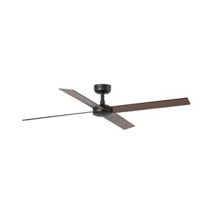 FARO Barcelona FARO 34356-Stropný látor RUDDER L hnedá/čierna pr. 132 cm + diaľkové ovládanie 34356 vyobraziť