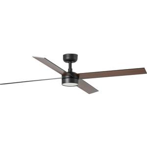 FARO Barcelona FARO 34356WT-1TW-LED Stm. vent. RUDDER L 18W/230V hnedá/čierna pr. 132 cm WT + DO 34356T1TW vyobraziť