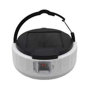 LED Solárna lampa s funkciou powerbanky LED/2W/2V 6500K IPX4 2400 mAh čierna 330949 vyobraziť