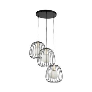 Luster na lanku BELL 3xG9/12W/230V čierna/zlatá 40729 vyobraziť