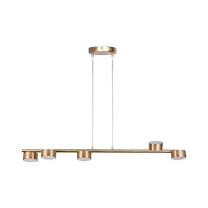 Luster na lanku PUNTO 5xGX53/12W/230V zlatá 40829 vyobraziť