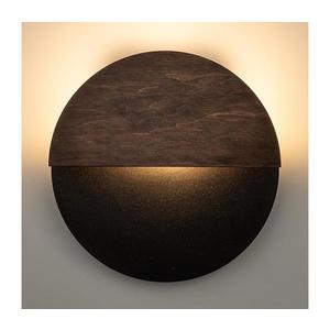 LED Nástenné svietidlo LUNA LED/7W/230V pr. 26 cm čierna/hnedá 40860 vyobraziť