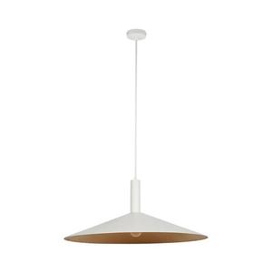 Luster na lanku CAPRI 1xE27/15W/230V pr. 70 cm biela/medená 41017 vyobraziť