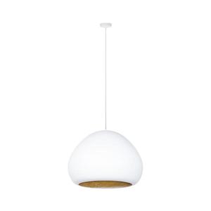 Luster na lanku LAVA 1xE27/15W/230V biela/zlatá 41076 vyobraziť