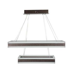 LED Stmievateľný luster na lanku LED/113W/230V 3000K hnedá 213988 vyobraziť