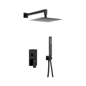 KFA Armatura 5539-511-81 - Sprchová sada s podom. batériou MOKAIT mosadz/čierna 5539-511-81 vyobraziť