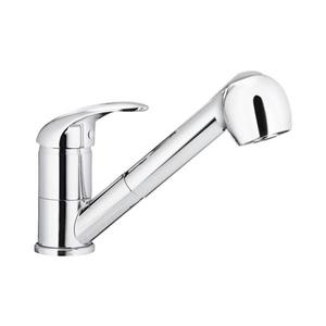 KFA Armatura 6613-110-00 - Drezová batéria s vyťahovacou sprškou INDIRA l. chróm 6613-110-00 vyobraziť