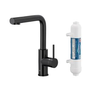 KFA Armatura 6623-912-81-Drezová batéria na filtr. vodu DUERO PURE čierna + filter 6623-912-81 vyobraziť