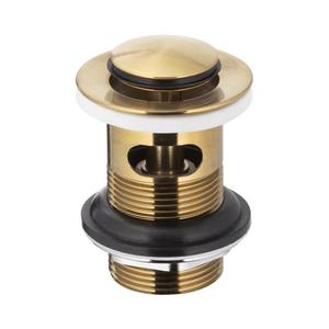 KFA Armatura 660-354-31 - Umýv. výpust s prepadom CLICK-CLACK pr. 6, 2 cm zlatá 660-354-31 vyobraziť