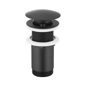 KFA Armatura 660-253-81-Umýv. výpust bez prepadu CLICK-CLACK pr. 6, 6 cm m. čierna 660-253-81 vyobraziť