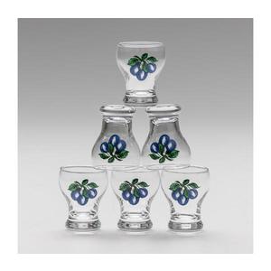 Sada 6x pohár na likér číra - slivka 8590828624875 vyobraziť
