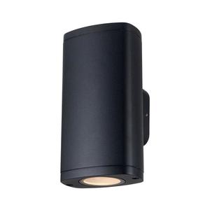 38882 - Vonkajšie nástenné svietidlo ZEVI 2xGU10/10W/230V IP54 čierna 38882 vyobraziť