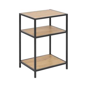 Nočný stolík SARON dub/čierna 0000079387 vyobraziť