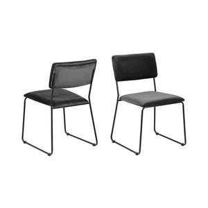 Jedálenská stolička COLE 1 ks tmavošedá 0000081337 vyobraziť