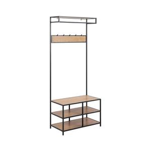 Predsieňová stena SARON dub/čierna 0000094144 vyobraziť