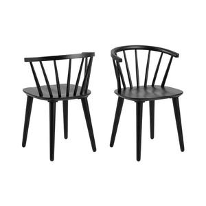 Jedálenská stolička RUBY 1 ks čierna 0000100310 vyobraziť