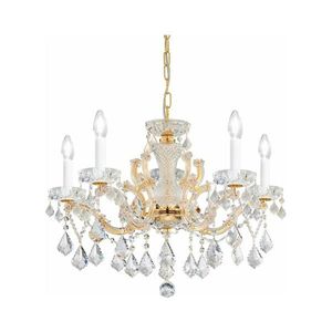 Kolarz 3149.85.3.KoT - Krištáľový luster MARIA LOUISE 5xE14/40W/230V 24K zlato 3149.85.3.KoT vyobraziť