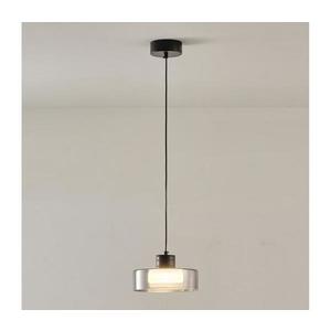 Eurolamp LED Luster na lanku LED/8W/230V 3000K čierna/dymová pr. 20 cm 144-18010 vyobraziť