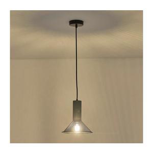 Eurolamp Luster na lanku 1xE27/40W/230V čierna 144-50004 vyobraziť