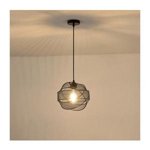 Eurolamp Luster na lanku 1xE27/40W/230V čierna 144-46013 vyobraziť