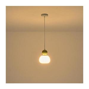 Eurolamp Luster na lanku 1xG9/7W/230V biela/zelená 144-28525 vyobraziť