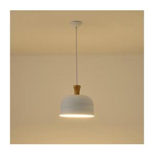 Eurolamp Luster na lanku 1xE27/15W/230V biela pr. 27 cm 144-24126 vyobraziť