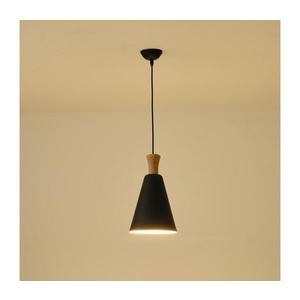 Eurolamp Luster na lanku 1xE27/15W/230V čierna pr. 20 cm 144-24131 vyobraziť