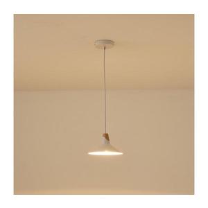 Eurolamp Luster na lanku 1xE27/15W/230V biela 144-24147 vyobraziť