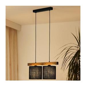 Brilagi - Luster na lanku FOREST 2xE27/15W/230V borovica/čierna 5903240292509 vyobraziť