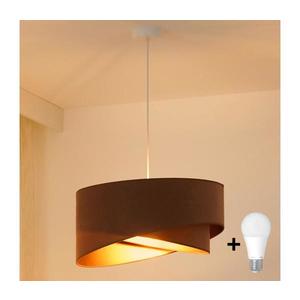 Brilagi - LED Luster na lanku LYRA 1xE27/15W/230V hnedá/zlatá 8590828007388 vyobraziť