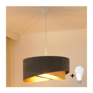 Brilagi - LED Luster na lanku LYRA 1xE27/15W/230V šedá/béžová/zlatá 8590828007425 vyobraziť