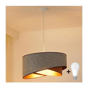 Brilagi - LED Luster na lanku LYRA 1xE27/15W/230V šedá/krémová/zlatá 8590828007449 vyobraziť