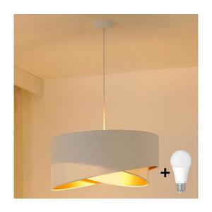 Brilagi - LED Luster na lanku LYRA 1xE27/15W/230V biela/zlatá 8590828007500 vyobraziť