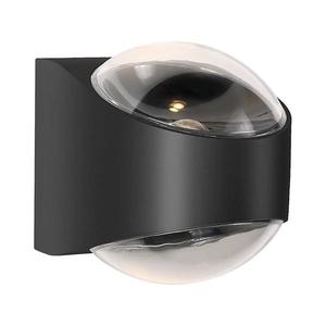 Zuma Line SJ12431- LED Vonkajšie nástenné svietidlo LUCENT LED/12W/230V IP65 čierna SJ12431 vyobraziť