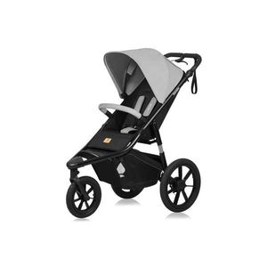 Lionelo - Športový kočík AZURA čierna/šedá 5903771708074 vyobraziť