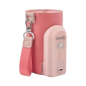 Lionelo - Nabíjací ohrievač fľašiek THERMUP GO EVO 18W/5V ružová 5903771719919 vyobraziť