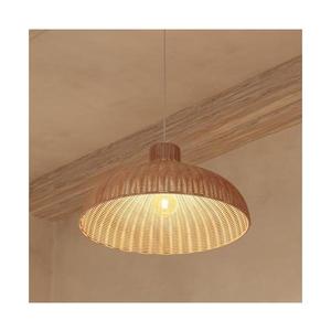 Atmosphera - Luster na lanku ORI 1xE27/40W/230V ratan 186321 vyobraziť