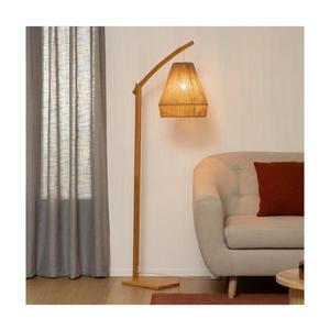 Atmosphera - Stojacia lampa PALM 1xE27/60W/230V bambus/konope 182411 vyobraziť