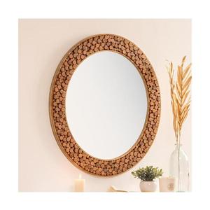 Atmosphera - Nástenné zrkadlo ANOKI pr. 99 cm eukalyptus 203598 vyobraziť